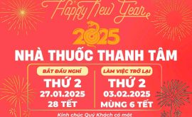 NhaThuocThanhTam-ThongBaoNghiTetNguyenDan2025