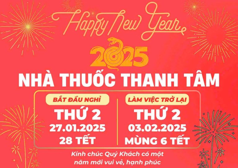 NhaThuocThanhTam-ThongBaoNghiTetNguyenDan2025