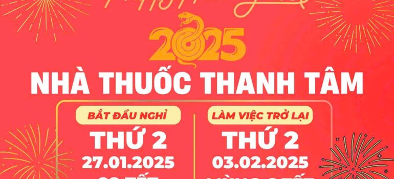 NhaThuocThanhTam-ThongBaoNghiTetNguyenDan2025
