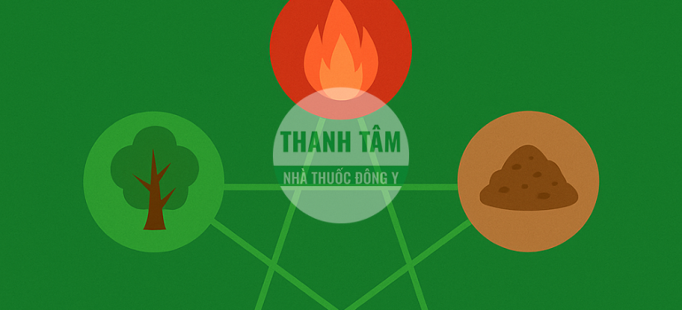 Tương sinh Tương khắc và Chế hóa của ngũ hành | Nhà thuốc Thanh Tâm