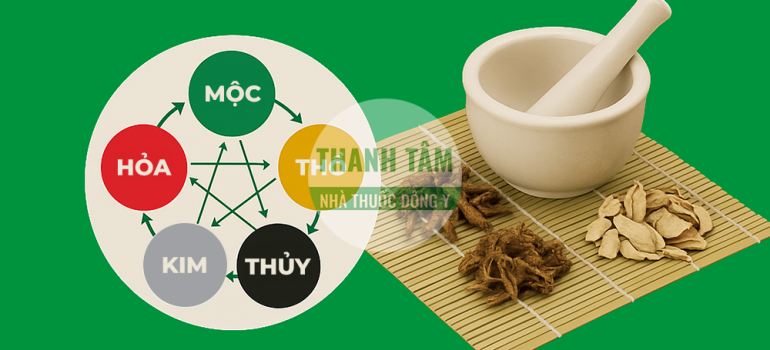 Áp dụng học thuyết ngũ hành trong chẩn đoán bệnh | Nhà thuốc Thanh Tâm