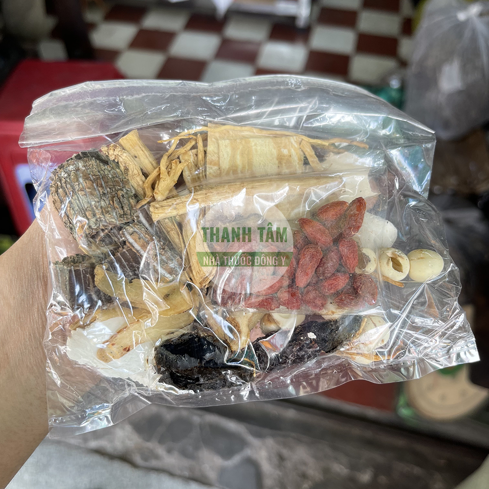 Thang Tiềm gà thuốc bắc mặt trước | Nhà thuốc Thanh Tâm