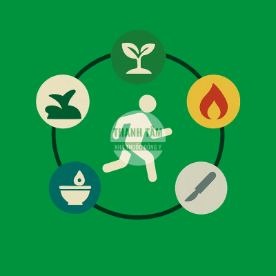 Ứng dụng ngũ hành trong phòng bệnh | Nhà thuốc Thanh Tâm