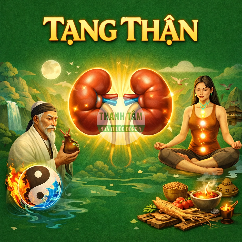 Ngũ tạng Tạng Thận | Nhà thuốc Thanh Tâm