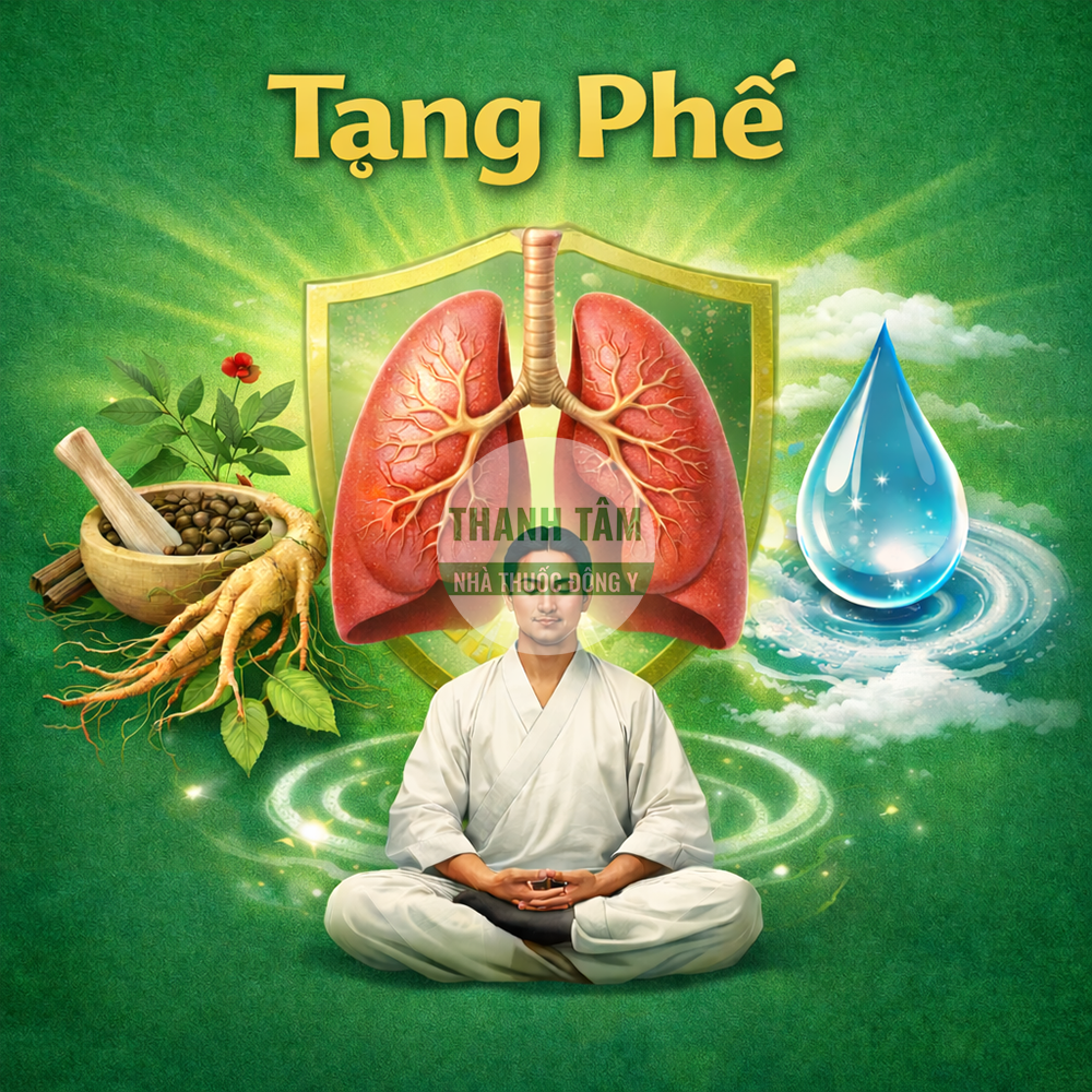 Ngũ tạng Tạng Phế | Nhà thuốc Thanh Tâm