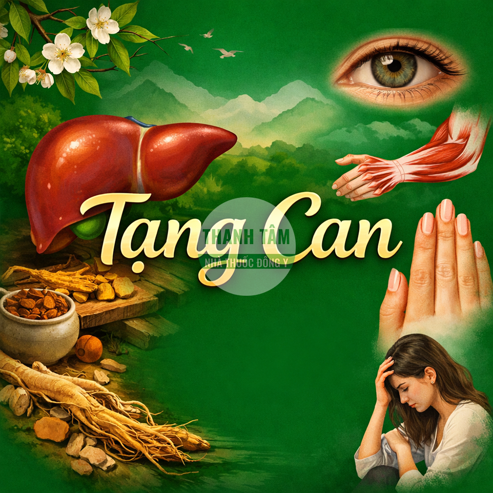 Ngũ tạng Tạng Can | Nhà thuốc Thanh Tâm