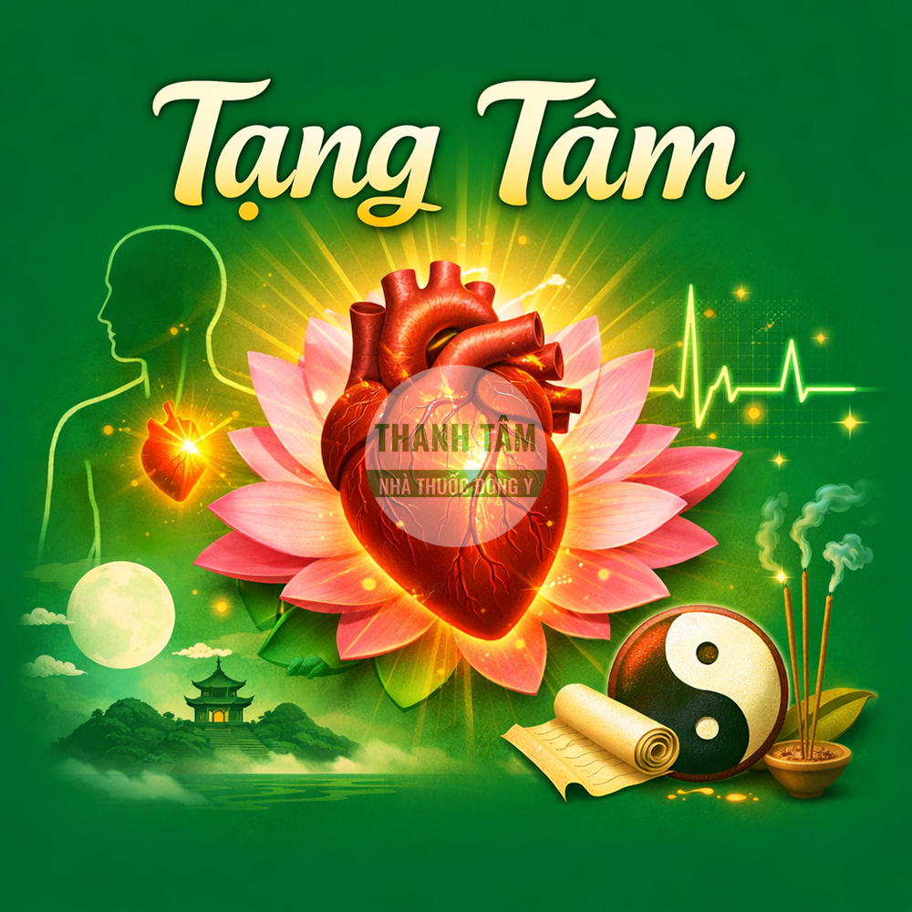Ngũ tạng Tạng Tâm | Nhà thuốc Thanh Tâm