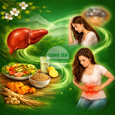 Can và tiêu hóa, cảm xúc, kinh nguyệt | Nhà thuốc Thanh Tâm