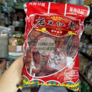Hồng táo Táo đỏ to Tân Cương 500g mặt trước | Cửa Hàng Dược Liệu Thanh Tâm