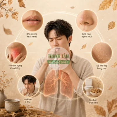 Biểu hiện thường liên quan đến Táo tà
