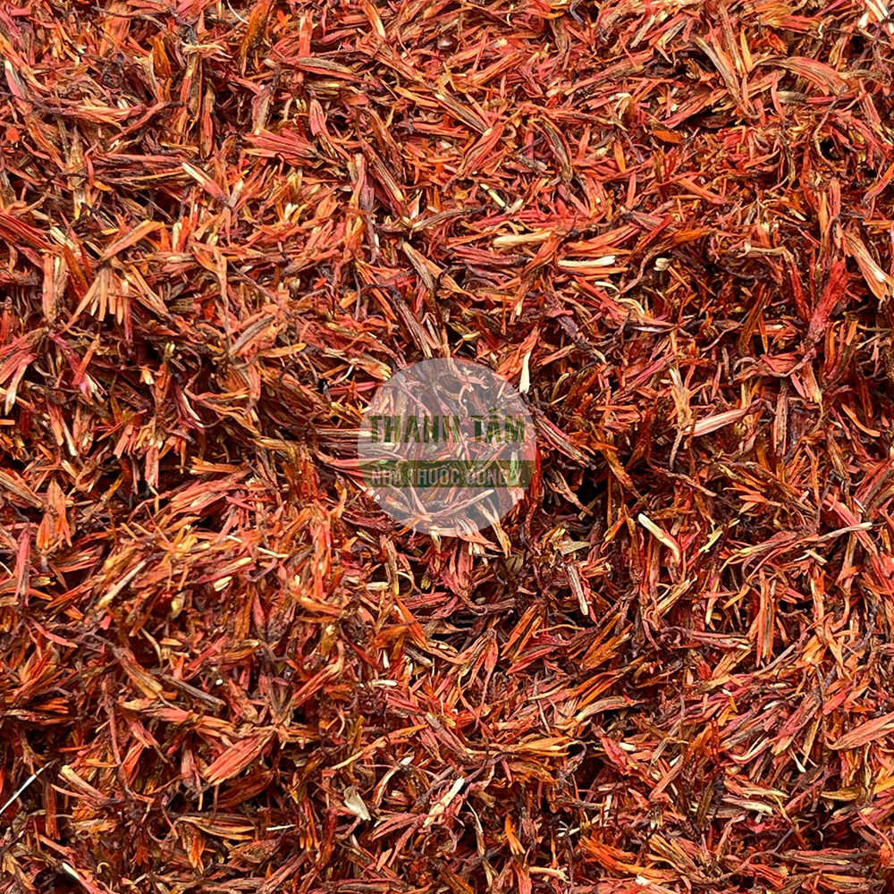 Hồng hoa Carthamus tinctorius Flos Carthami dược liệu hoạt huyết Đông y